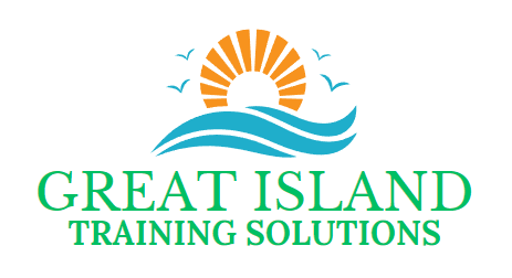 Great Island Training Solutions, a workplace health and safety training business, logo